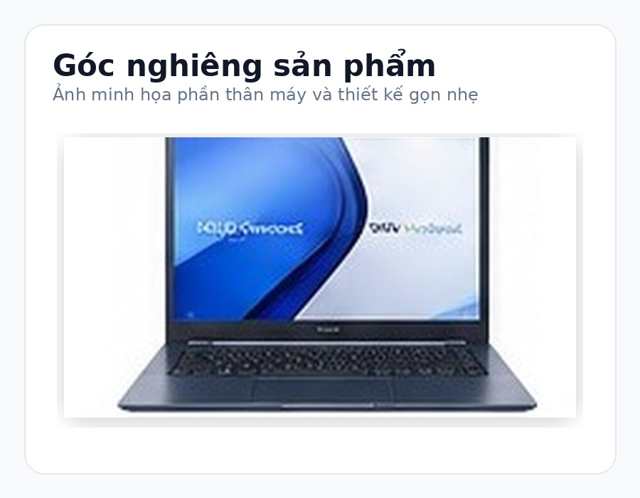 ASUS VivoBook 14 – Laptop văn phòng mỏng nhẹ ảnh 2