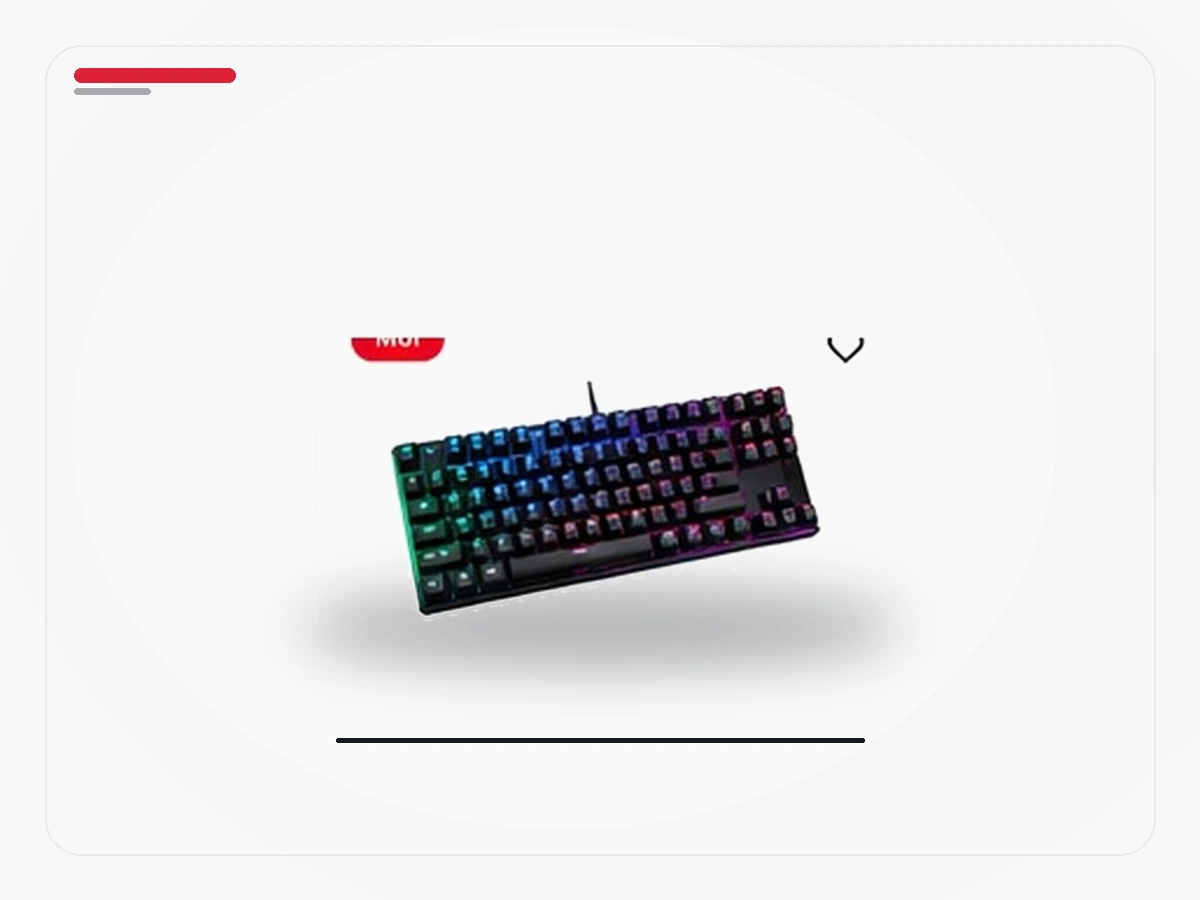 Rapoo V500Pro – Bàn phím cơ Gaming RGB